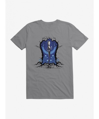 Exclusive The Addams Family 2 Morticia Blue T-Shirt $11.23 T-Shirts