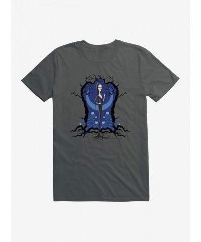 Exclusive The Addams Family 2 Morticia Blue T-Shirt $11.23 T-Shirts