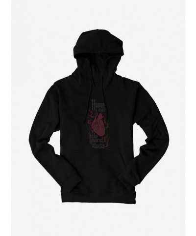 Limited Time Special The Addams Family Severed Heart Hoodie $17.96 Hoodies