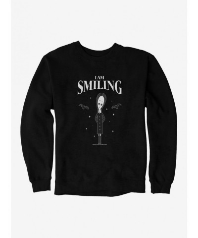 Best Deal The Addams Family I Am Smiling Sweatshirt $15.13 Sweatshirts