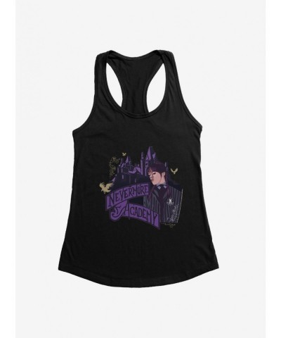 High Quality Wednesday Nevermore Academy Building Girls Tank $7.72 Tanks