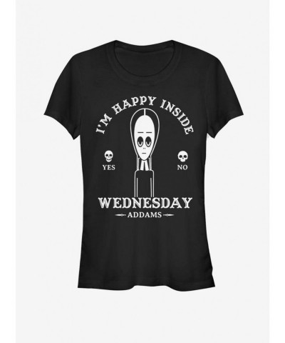 Value Item The Addams Family Wednesday Macabe Girls T-Shirt $8.72 T-Shirts