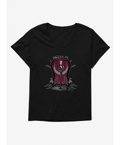 Limited-time Offer The Addams Family 2 Morticia Red Girls T-Shirt Plus Size $11.36 T-Shirts