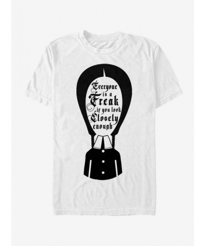 Best Deal The Addams Family Wednesday Portrait T-Shirt $7.41 T-Shirts