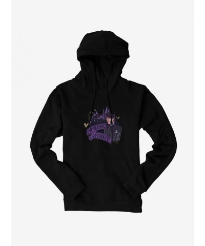 Exclusive Wednesday Nevermore Academy Build Hoodie $17.51 Hoodies