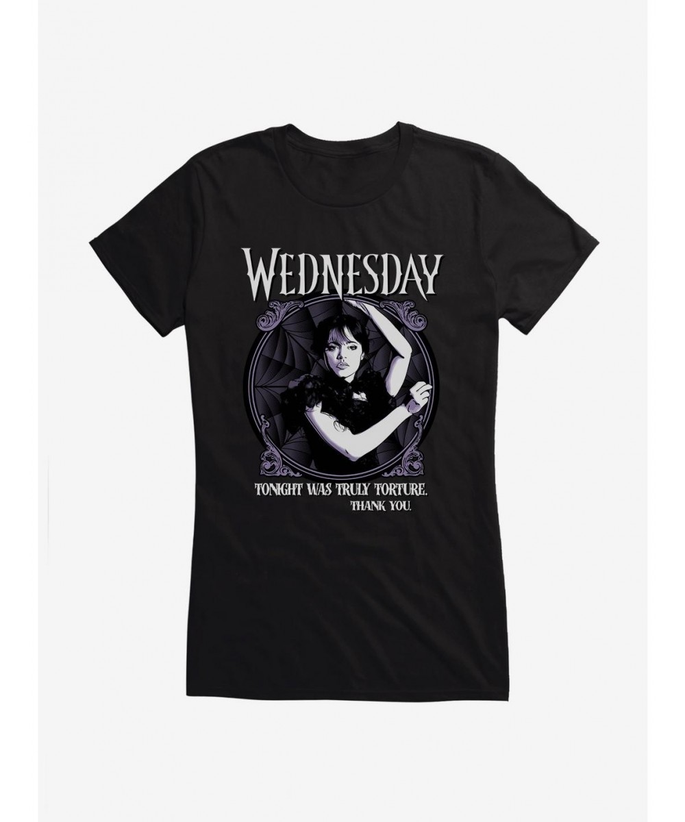 High Quality Wednesday Dance Scene Girls T-Shirt $7.97 T-Shirts