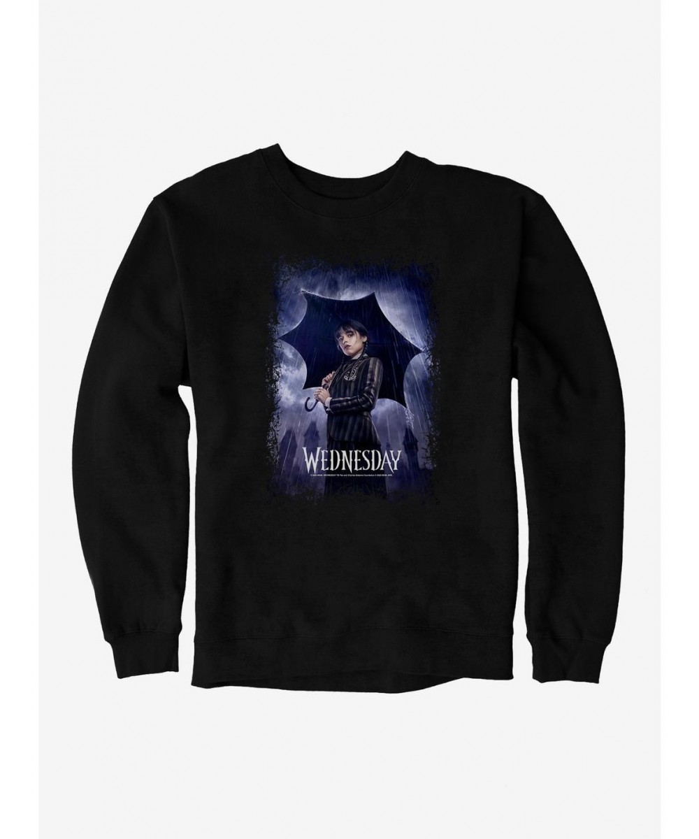 Huge Discount Wednesday TV Series Poster Sweatshirt $12.18 Sweatshirts