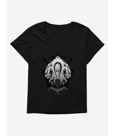 Limited Time Special Addams Family Wednesday Snakes Girls T-Shirt Plus Size $13.16 T-Shirts