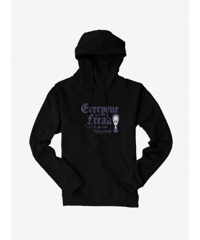 Flash Deal The Addams Family Everyone Is A Freak Hoodie $15.27 Hoodies