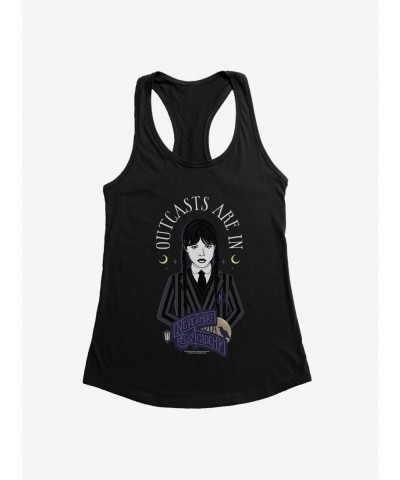 Sale Item Wednesday Outcasts Are In Girls Tank $11.45 Tanks