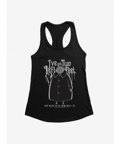 Exclusive Price Addams Family Two Left Feet Girls Tank $8.96 Tanks