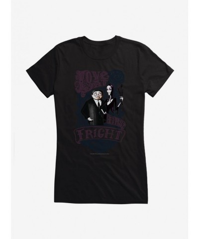 Sale Item Addams Family Love At First Fright Girls T-Shirt $7.97 T-Shirts