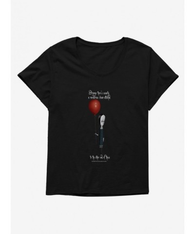 Bestselling Addams Family Pennywise Girls T-Shirt Plus Size $10.17 T-Shirts