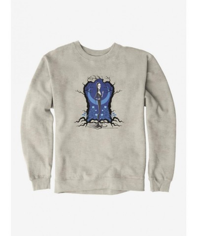 Festival Price The Addams Family 2 Morticia Blue Sweatshirt $11.07 Sweatshirts