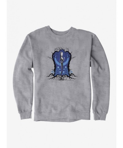 Festival Price The Addams Family 2 Morticia Blue Sweatshirt $11.07 Sweatshirts