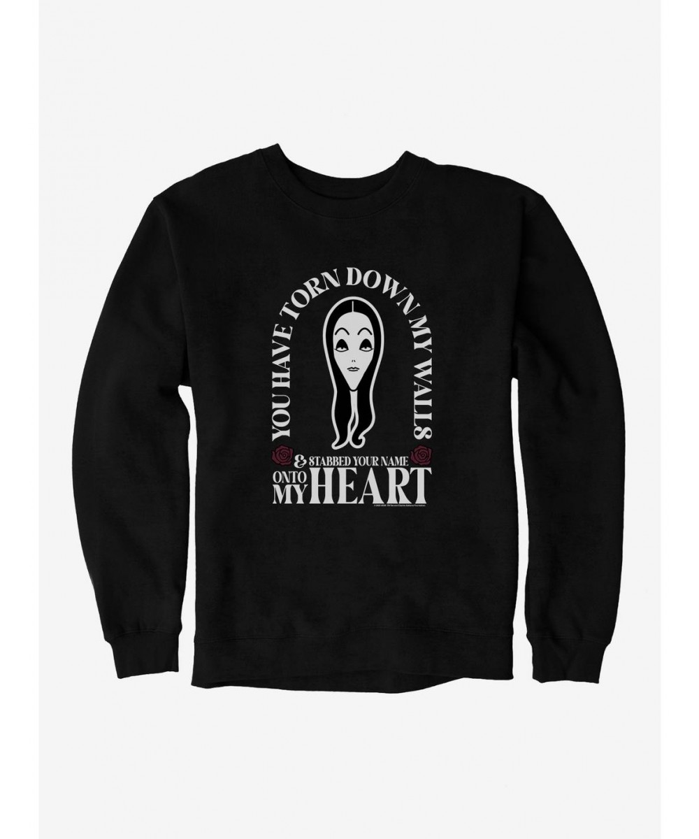 Pre-sale Discount The Addams Family Torn Down My Walls Sweatshirt $12.92 Sweatshirts