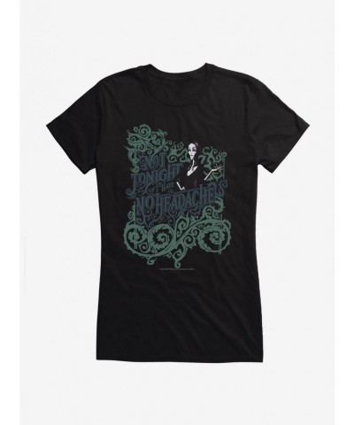 Value for Money Addams Family Not Tonight Girls T-Shirt $10.96 T-Shirts